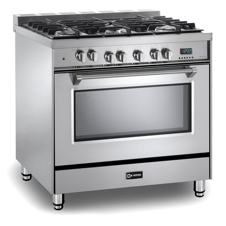 Verona Prestige 36" 4 Cubic Feet Dual Fuel Freestanding Convection